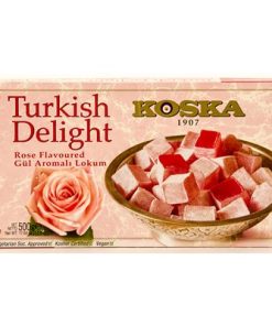 Koska Rose Flavoured Turkish Delight 500g