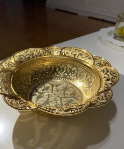 Gold Color Ottoman Style Delight Bowl