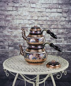 Handmade Copper Turkish Tea Pot, Turkish Teapot, Tea Kettle