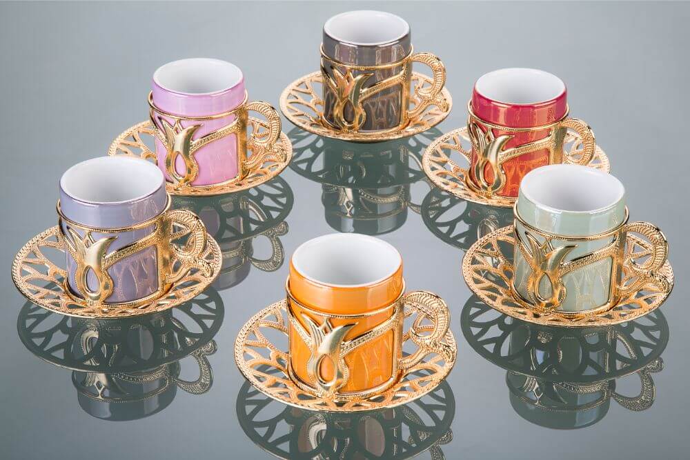 Set cup. Кофейный набор Coffee Cup Saucer 6 персон квадрат фарфор цветок золото Япония. Turkish Coffee Cup.
