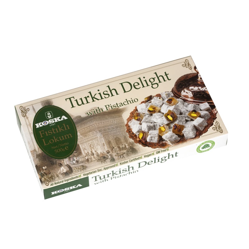 Koska Turkish Delight With Pistachio 500 Gr.