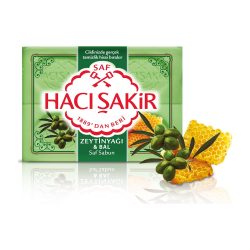 Haci Sakir Natural Olive Oil & Honey Soap - 4 Bars