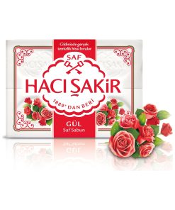Haci Sakir Natural Rose Soap - 4 Bars