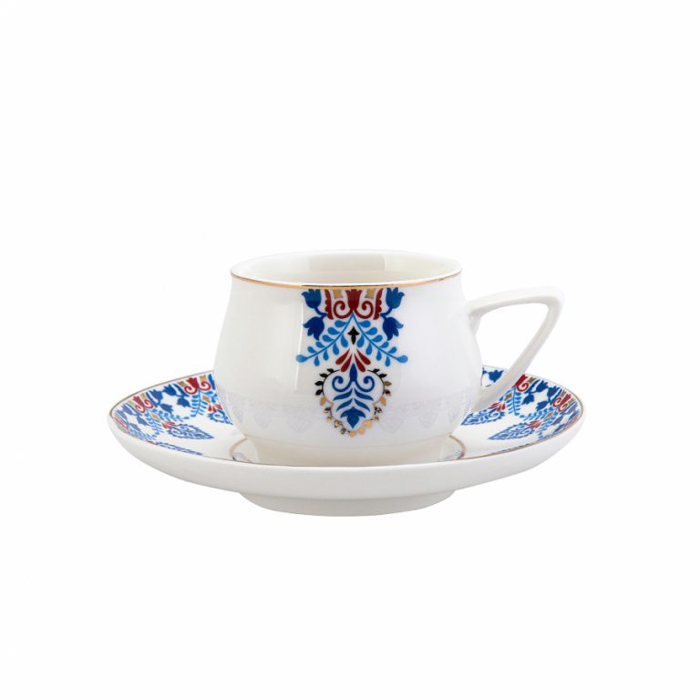 12 Pcs Karaca Relica Luxury Porcelain Turkish Coffee Set