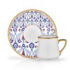 12 Pcs Cevher Luxury Porcelain Turkish Coffee Set
