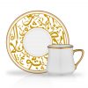 12 Pcs Agah Luxury Porcelain Turkish Coffee Set