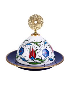 Karaca Roya Ceramic Turkish Delight Bowl
