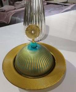 Karaca Ottoman Glass Turkish Delight Bowl