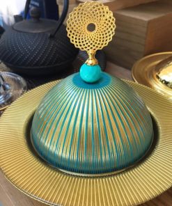 Karaca Ottoman Glass Turkish Delight Bowl