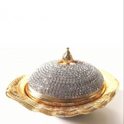 Swarovski Stone Gold Luxury Bowl