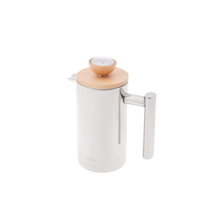 Stainless Steel Wood French Press 350 ml