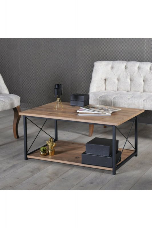 Toscana Walnut Center Table, Living Room Table, Coffee Table