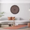 8 Layer Lotus Flower Mandala Wall Art Design Wall Decor 3D Art Laser Cut