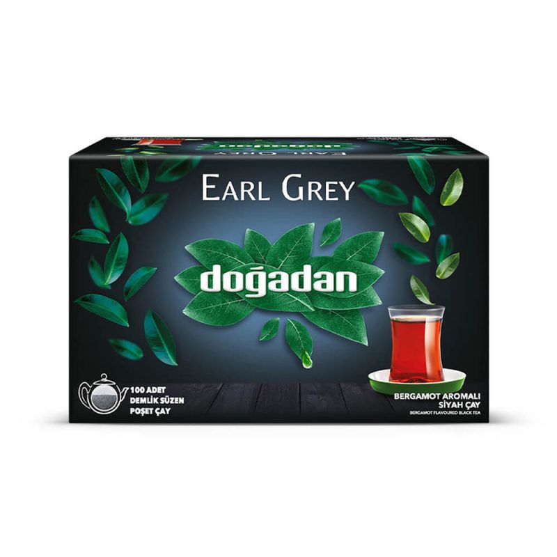 Dogadan, Earl Grey, 100 Tea Pot Sachets - Traditional Turk