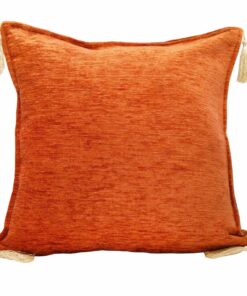 Turkish Cushion Cover New Ottoman Rusty Orange