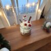 Christmas Themed Vanilla Scented Decorative Candle
