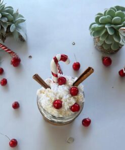 Christmas Themed Vanilla Scented Decorative Candle