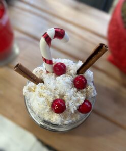 Christmas Themed Vanilla Scented Decorative Candle