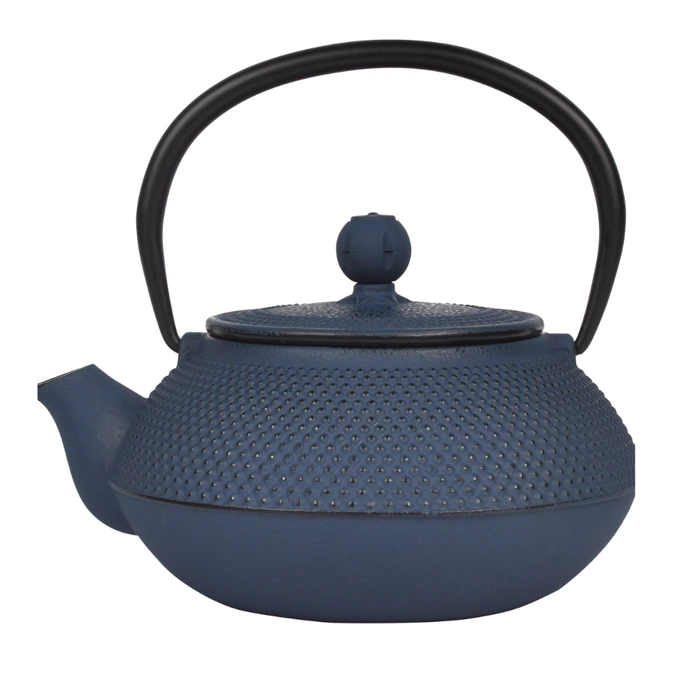 Turkish Linden-Sümbül Cast Iron Teapot (Blue)-750ml – Bambum - Image 3