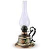 Turkish Copper Oil Lamp Handcrafted – Rose